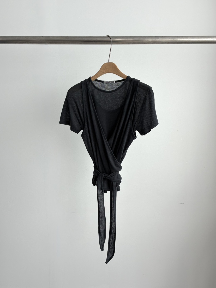 ROMANTICIZE韓國東大門代購女士新品時尚熱賣推薦T恤套裝ROMANTICIZET恤圖色2