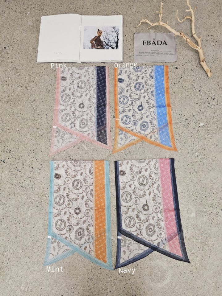 EBADA韓國代購女裝新款職業人氣時尚推薦26春夏圍巾披肩紐扣EBADA圍巾/披肩