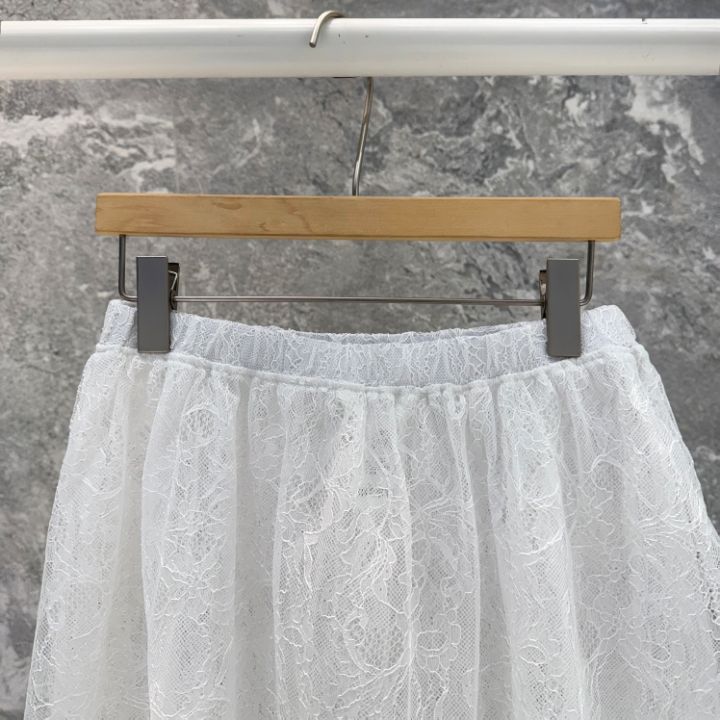 ROOKIE BUD韓國直郵實拍女士新品休閑人氣職業熱賣短裙蕾絲ROOKIE BUD-P短裙