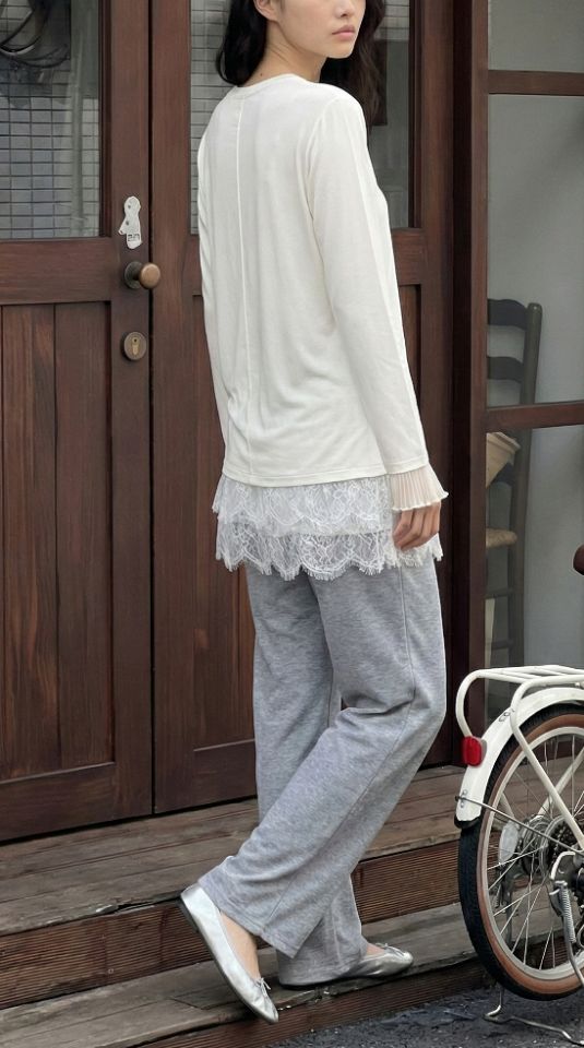 ROOKIE BUD韓國直郵實拍女士新品休閑人氣職業熱賣短裙蕾絲ROOKIE BUD-P短裙