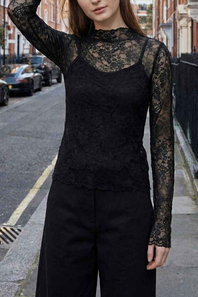 ROOKIE BUD韓國直郵實拍女裝新款熱賣時尚長袖T恤花朵透明ROOKIE BUD-P長袖T恤