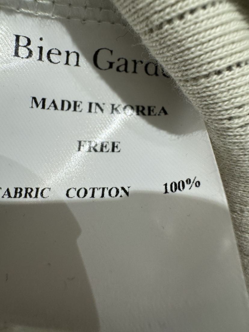 BIEN GARDER韓國東大門代購女士新品26春夏職業休閑長袖T恤BIEN GARDER長袖T恤