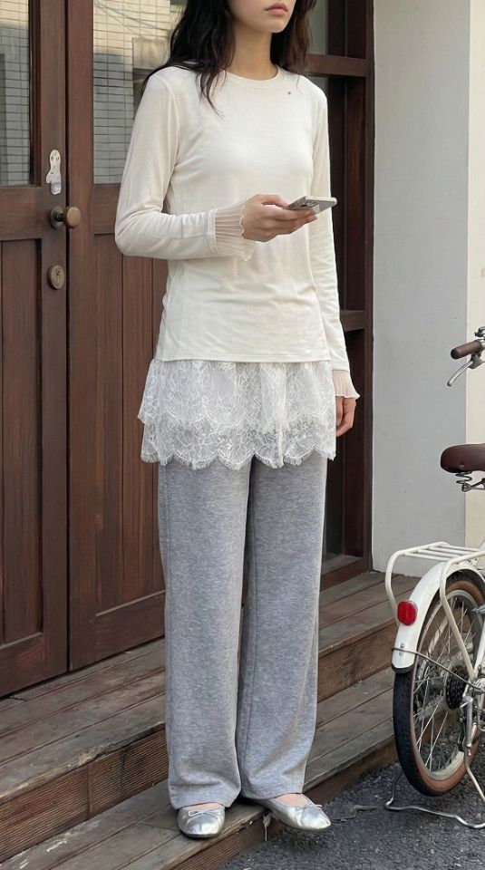 ROOKIE BUD韓國直郵女裝新品人氣推薦時尚職業熱賣長袖T恤ROOKIE BUD-P長袖T恤