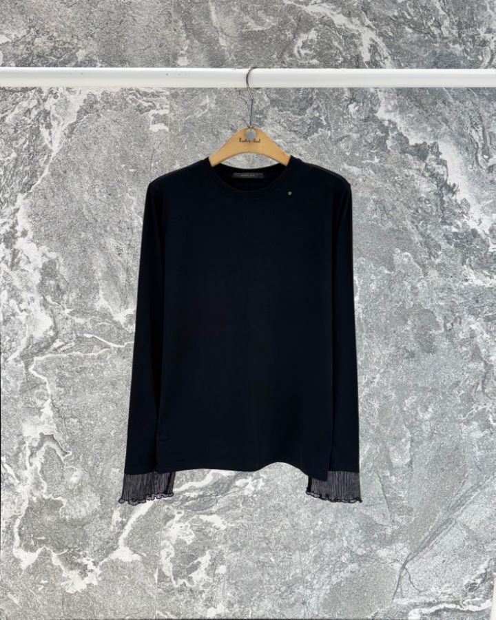 ROOKIE BUD韓國直郵女裝新品人氣推薦時尚職業熱賣長袖T恤ROOKIE BUD-P長袖T恤圖色2