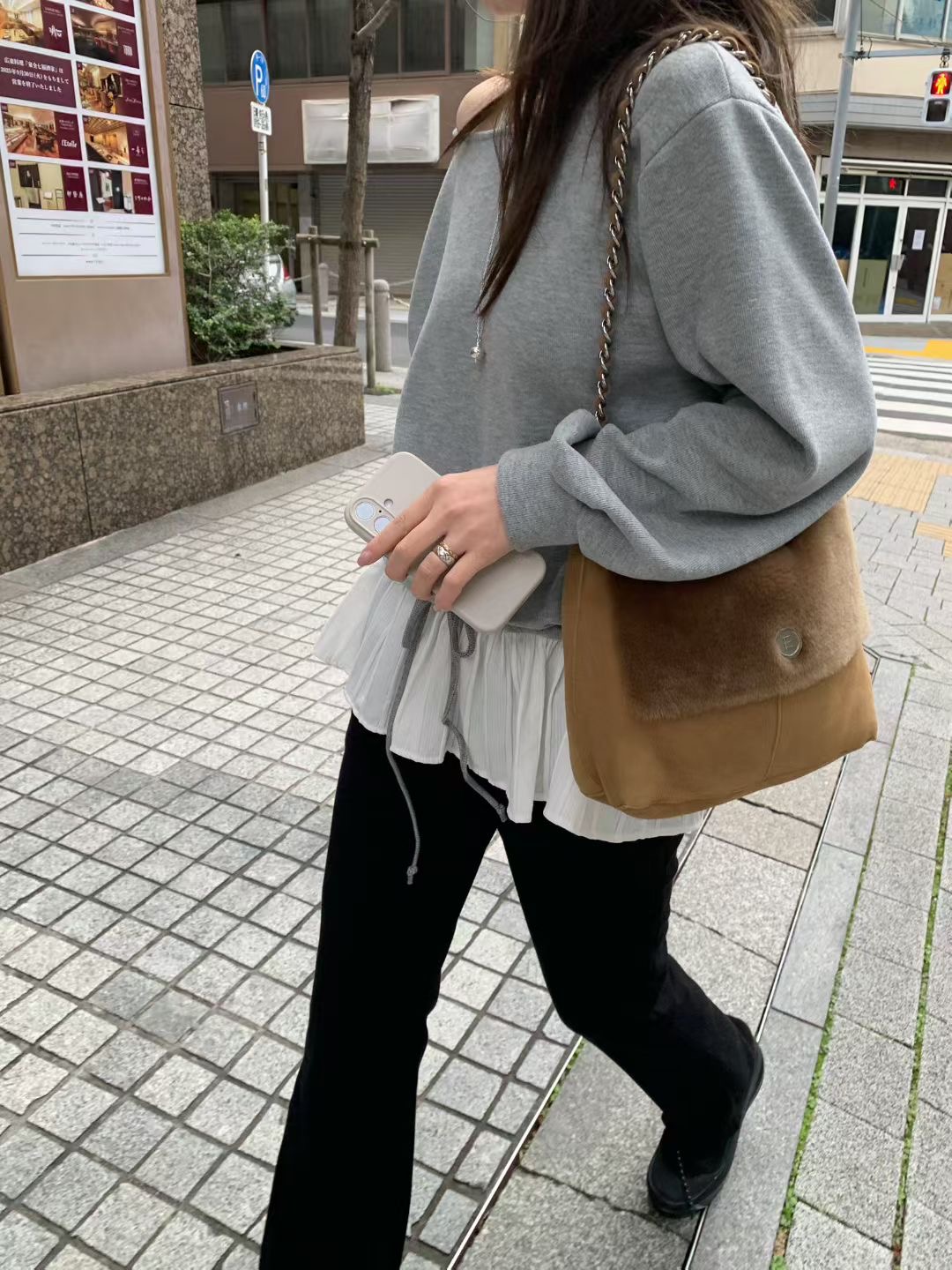 MELLOUNGE-멜라운지-T韓國直郵實拍女裝新品時尚休閑褲MELLOUNGE-2件起休閑褲