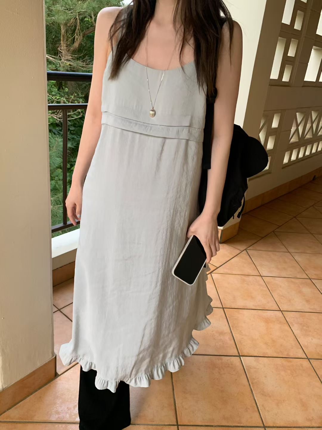 MELLOUNGE-멜라운지-T韓國東大門代購女裝新品26春夏連衣裙MELLOUNGE-2件起連衣裙圖色2