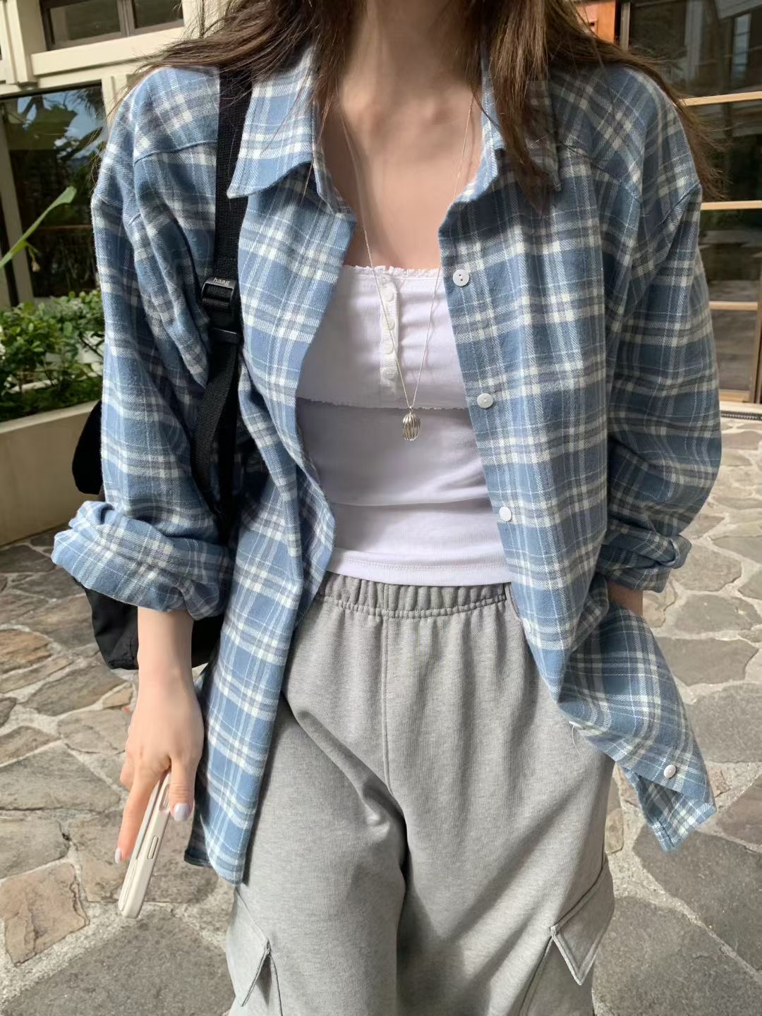 MELLOUNGE-멜라운지-T韓國代購女裝新款推薦襯衫蕾絲衫MELLOUNGE-2件起襯衫/蕾絲衫