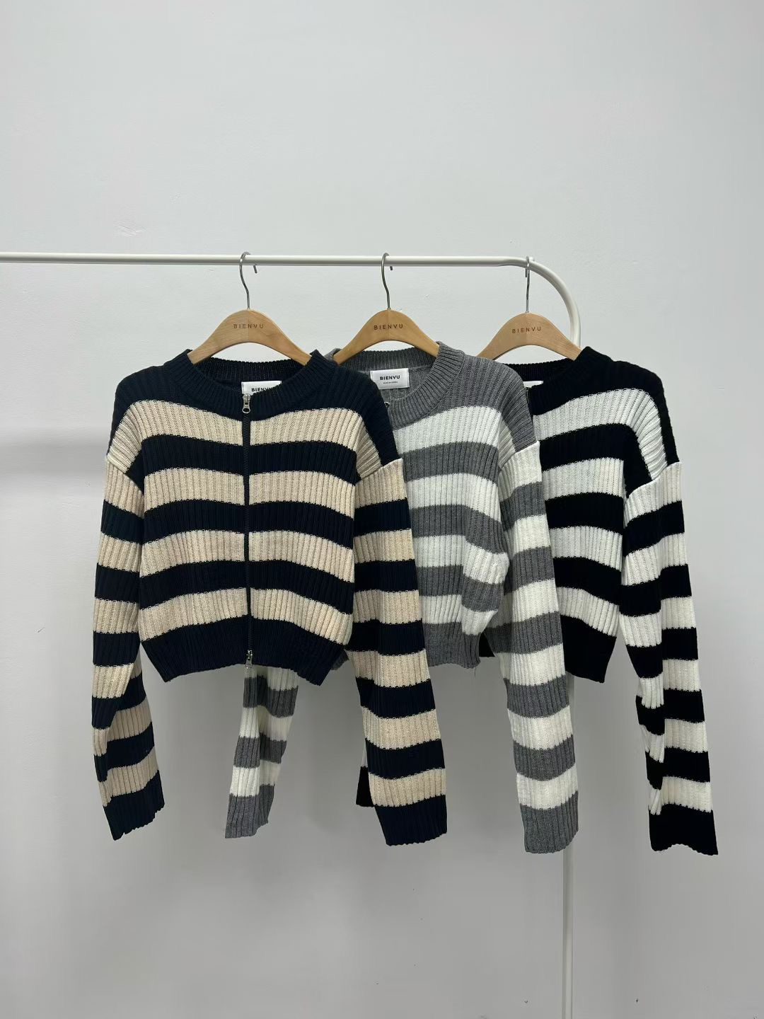 BIENVU韓國直郵實拍女裝新款時尚推薦熱賣休閑人氣針織衫BIENVU針織衫