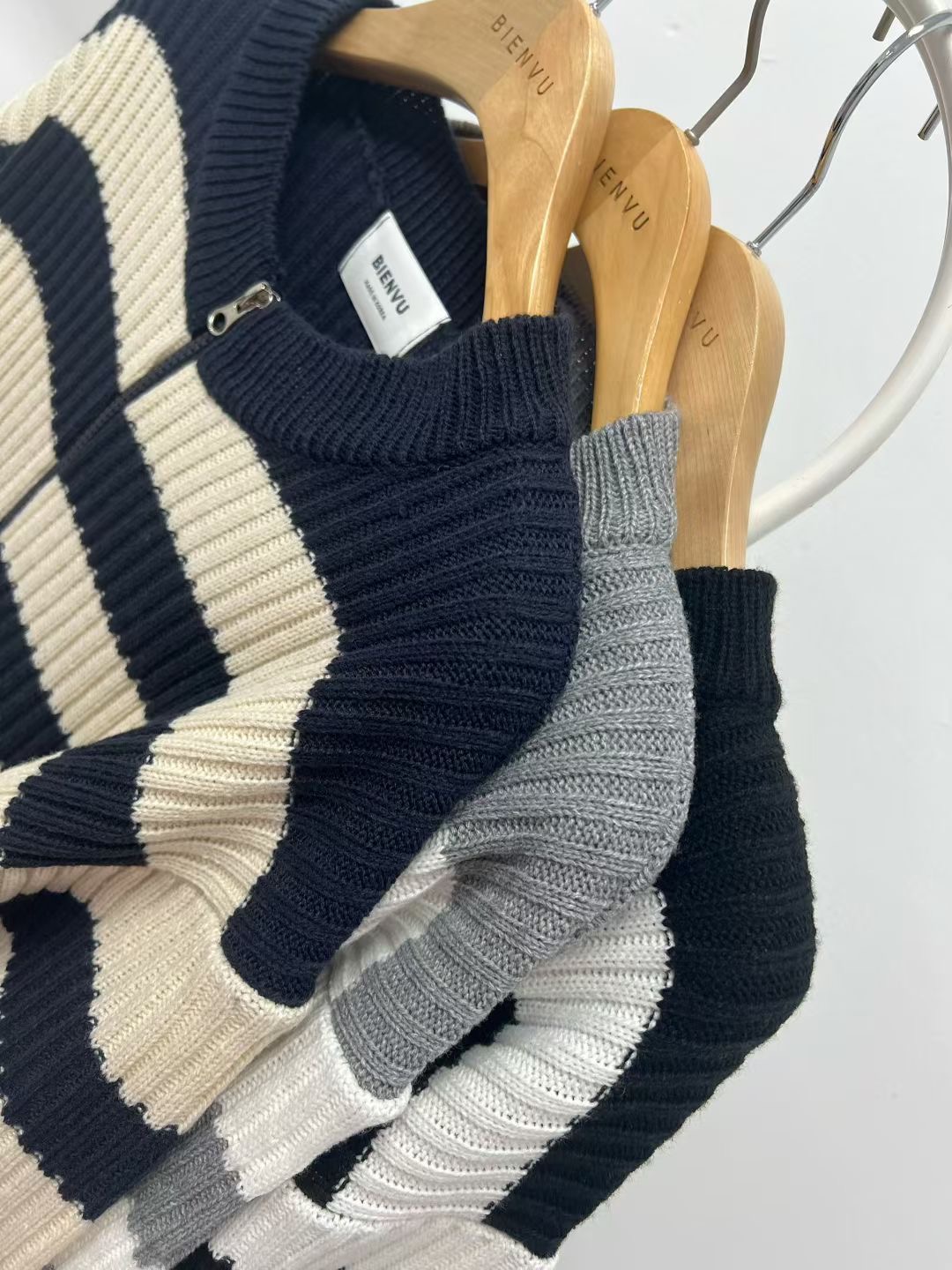 BIENVU韓國直郵實拍女裝新款時尚推薦熱賣休閑人氣針織衫BIENVU針織衫