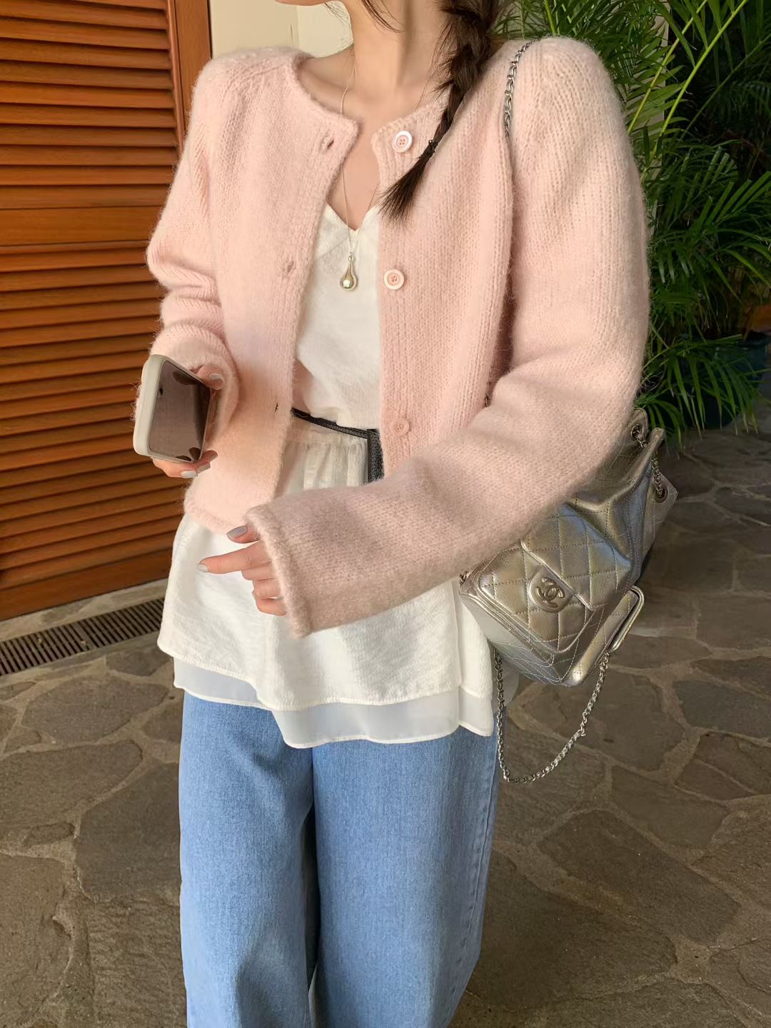 MELLOUNGE-멜라운지-T韓國代購女裝新款職業熱賣針織衫MELLOUNGE-2件起針織衫