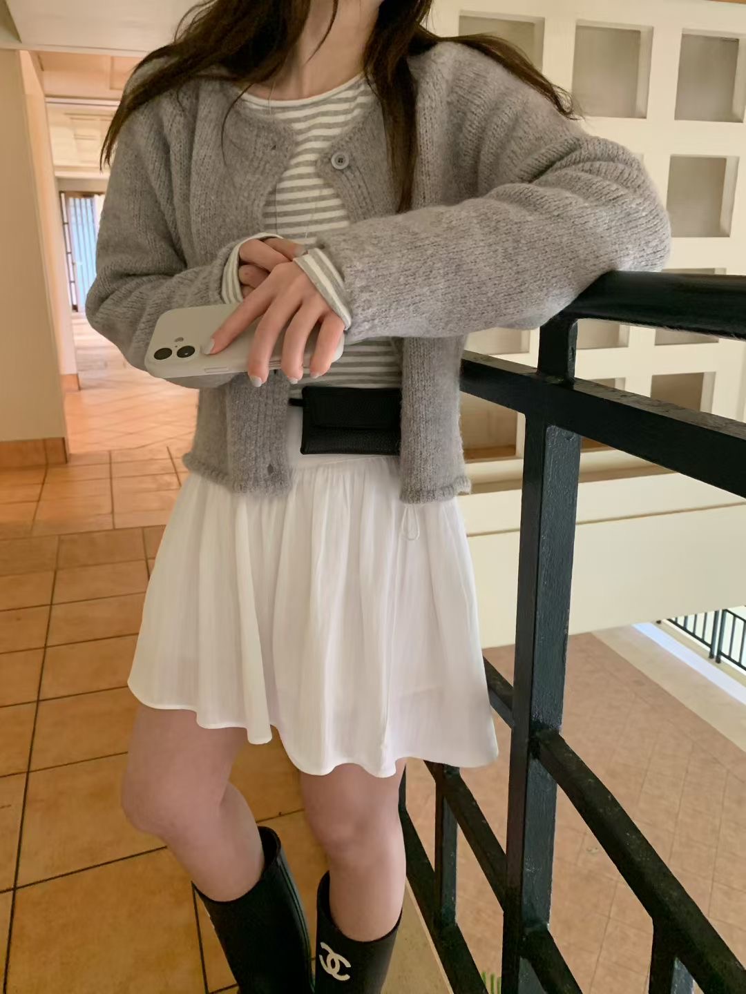 MELLOUNGE-멜라운지-T韓國代購女裝新款職業熱賣針織衫MELLOUNGE-2件起針織衫