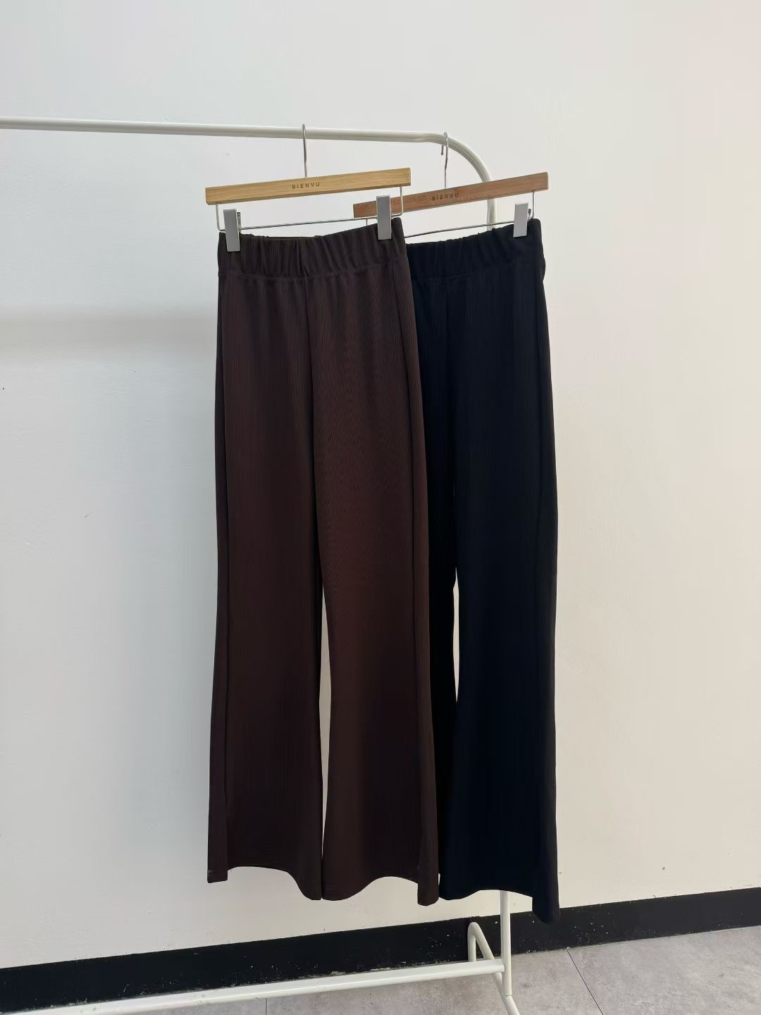 BIENVU韓國東大門直郵女士新款人氣休閑時尚職業26春夏休閑褲BIENVU休閑褲圖色2左二色