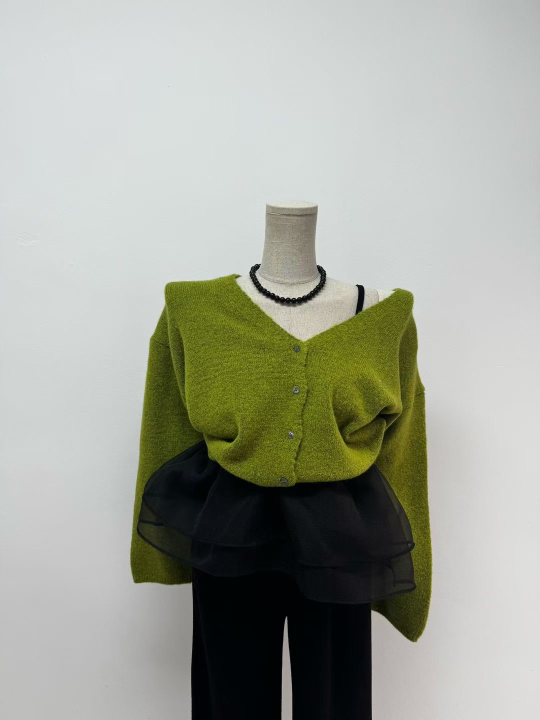 BIENVU韓國東大門代購女裝新品職業推薦熱賣休閑人氣針織衫BIENVU針織衫圖色1