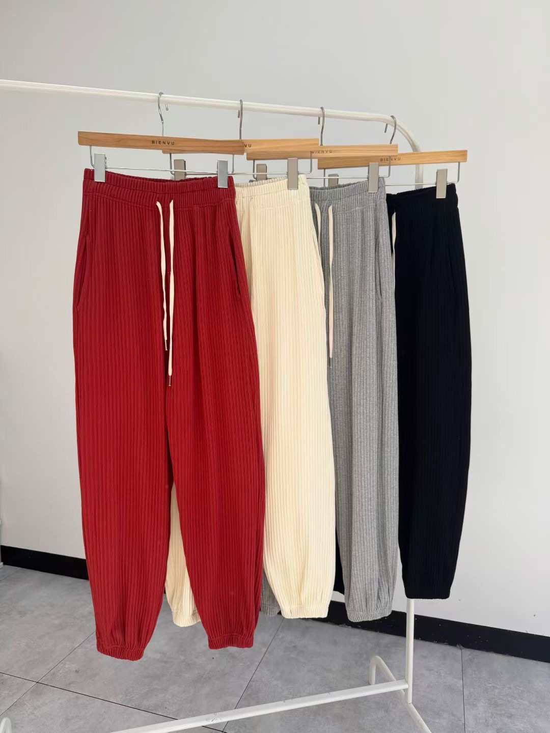 BIENVU韓國直郵女裝新款26春夏職業人氣休閑熱賣推薦休閑褲BIENVU休閑褲圖色2左二色