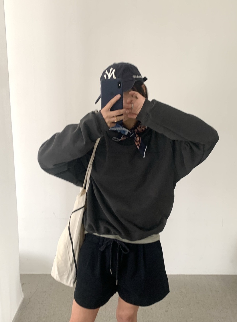 ROMANTICIZE韓國直郵女裝新品26春夏時尚職業休閑衛衣圓領ROMANTICIZE衛衣