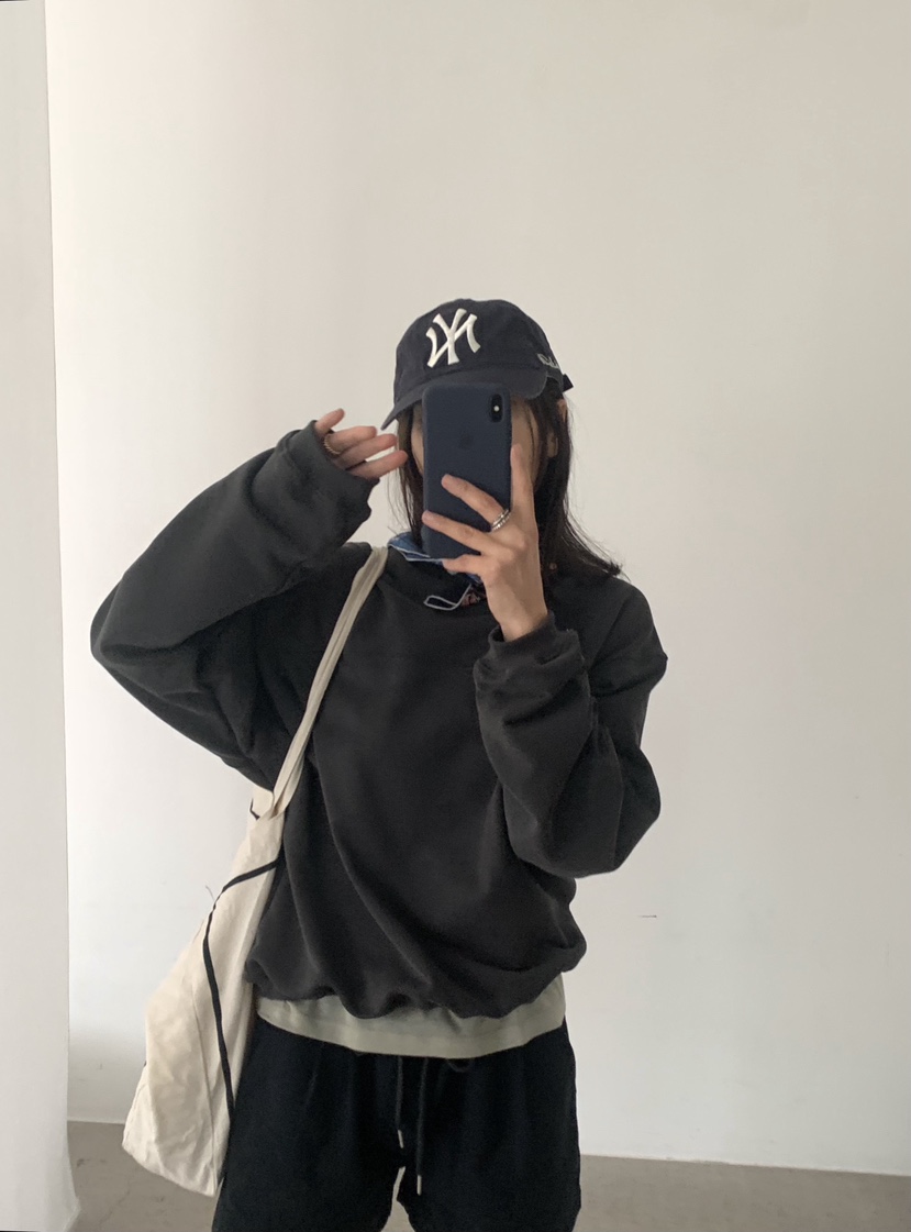 ROMANTICIZE韓國直郵女裝新品26春夏時尚職業休閑衛衣圓領ROMANTICIZE衛衣