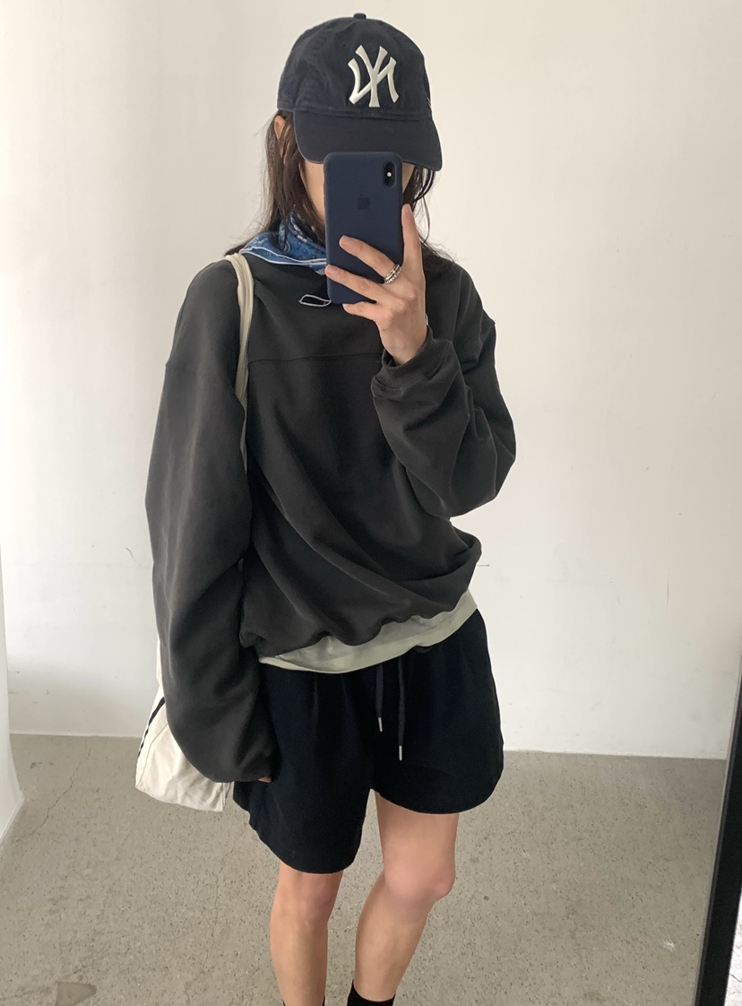 ROMANTICIZE韓國直郵女裝新品26春夏時尚職業休閑衛衣圓領ROMANTICIZE衛衣