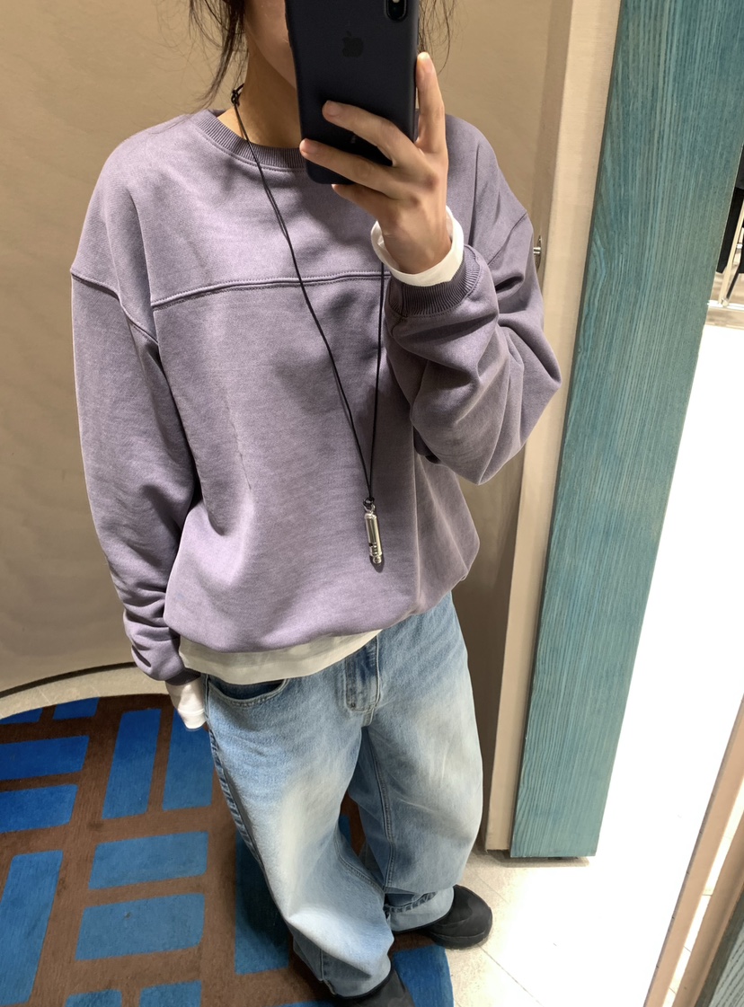 ROMANTICIZE韓國直郵女裝新品26春夏時尚職業休閑衛衣圓領ROMANTICIZE衛衣