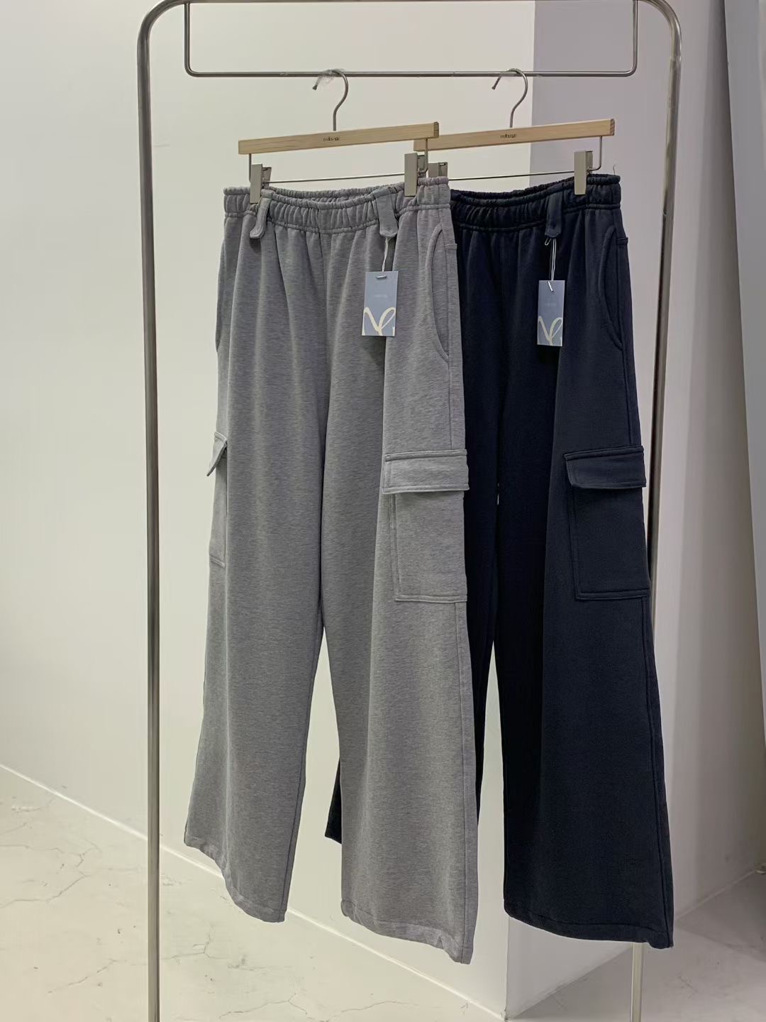 MELLOUNGE-멜라운지-T韓國直郵女裝新品人氣職業休閑褲MELLOUNGE-2件起休閑褲圖色2左二色