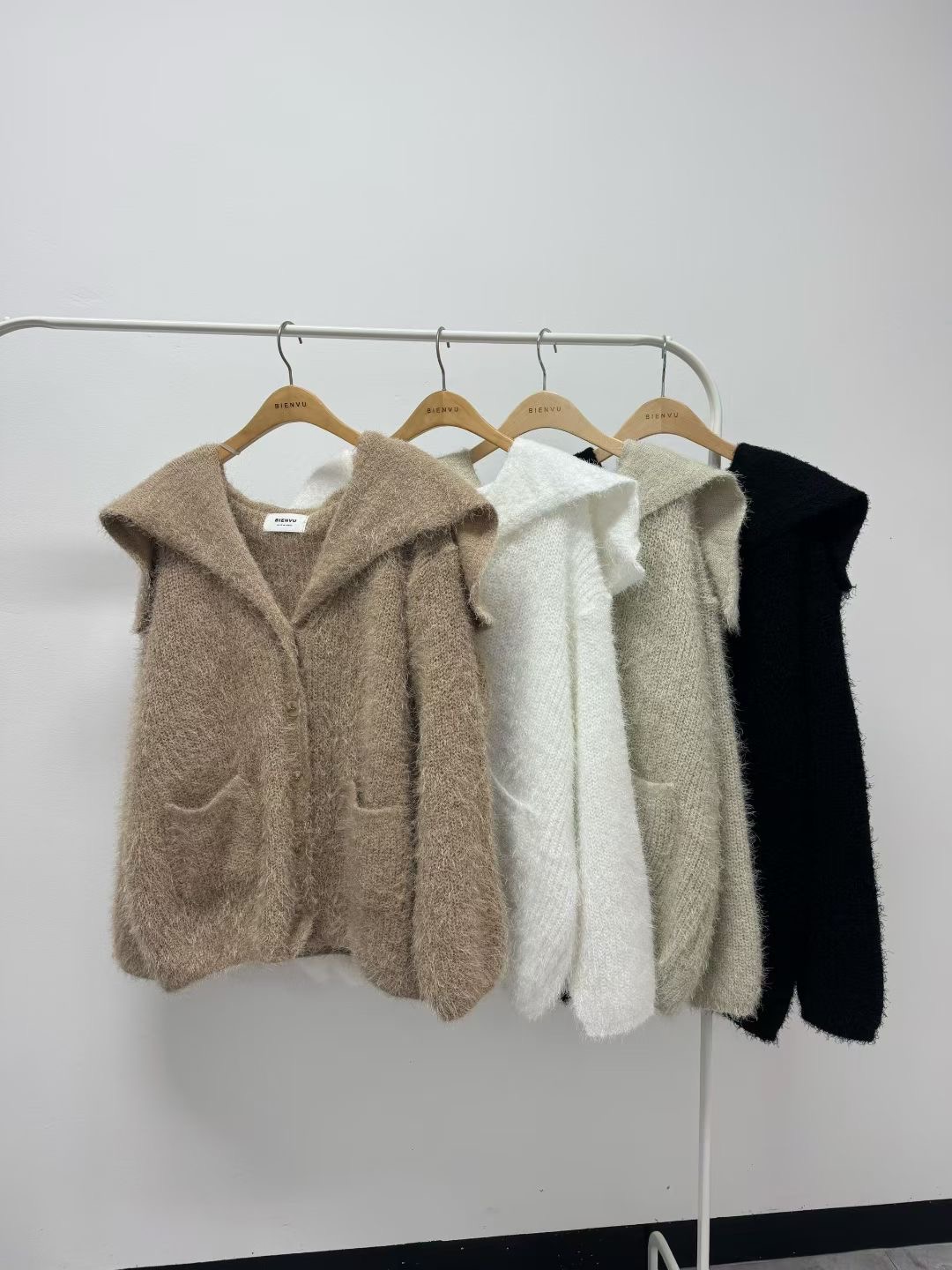 BIENVU韓國東大門代購女裝新品熱賣職業休閑26春夏針織衫BIENVU針織衫圖色3左三色