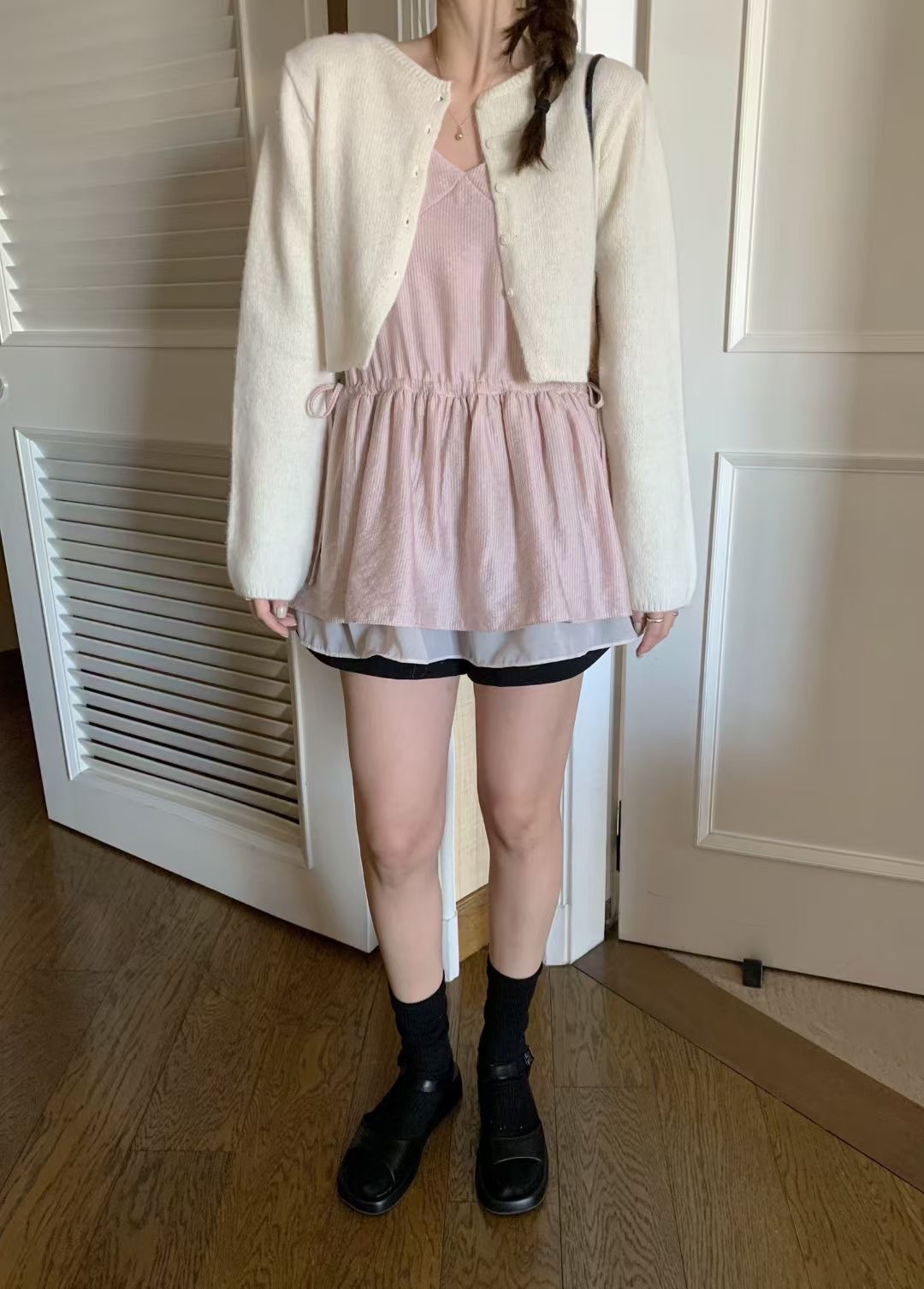 MELLOUNGE-멜라운지-T韓國東大門直郵女士新款26春夏針織衫MELLOUNGE-2件起針織衫