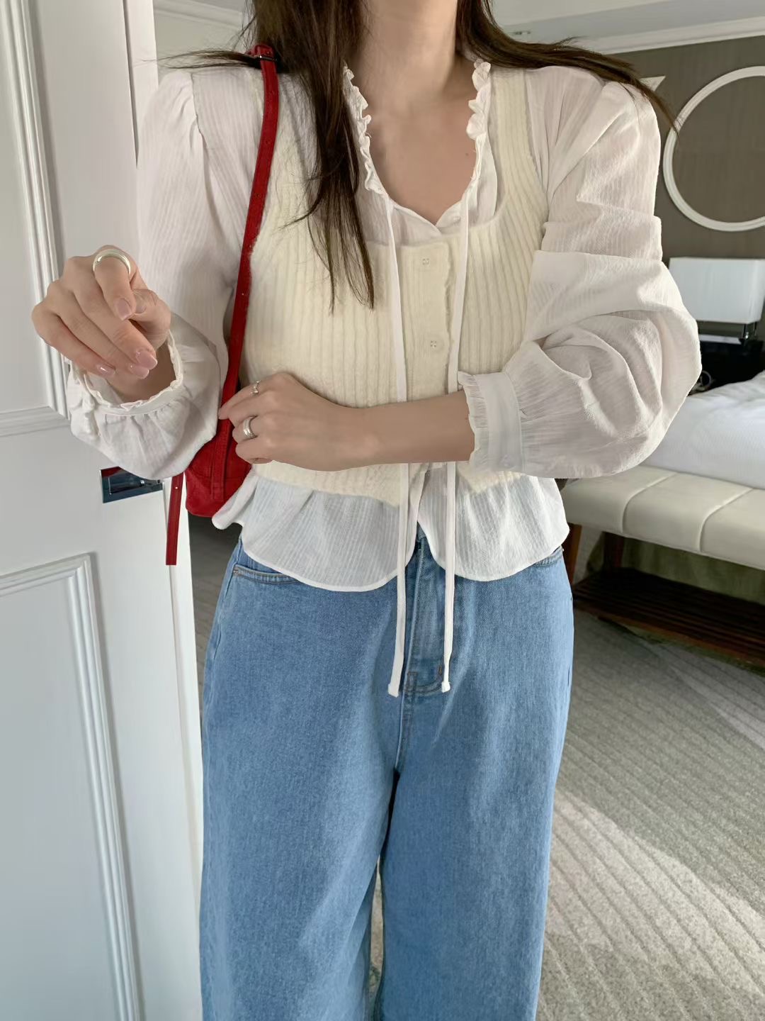 MELLOUNGE-멜라운지-T韓國東大門直郵女士新品推薦吊帶背心不含內搭MELLOUNGE-2件起吊帶/背心