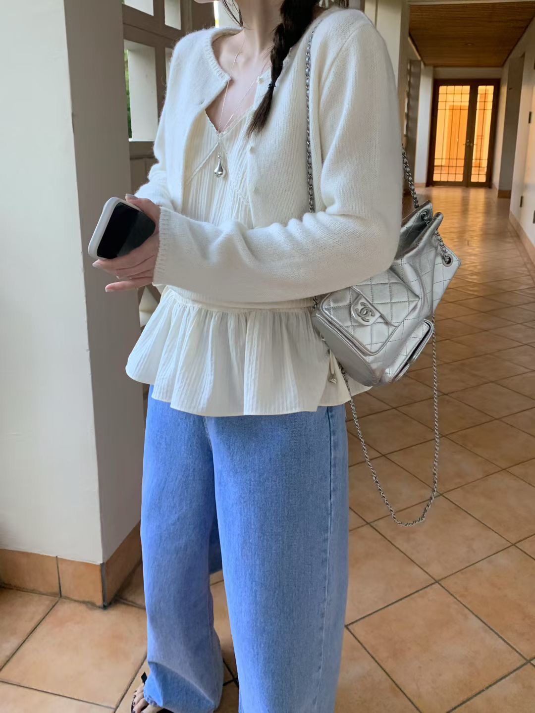 MELLOUNGE-멜라운지-T韓國直郵實拍女裝新款人氣吊帶背心MELLOUNGE-2件起吊帶/背心