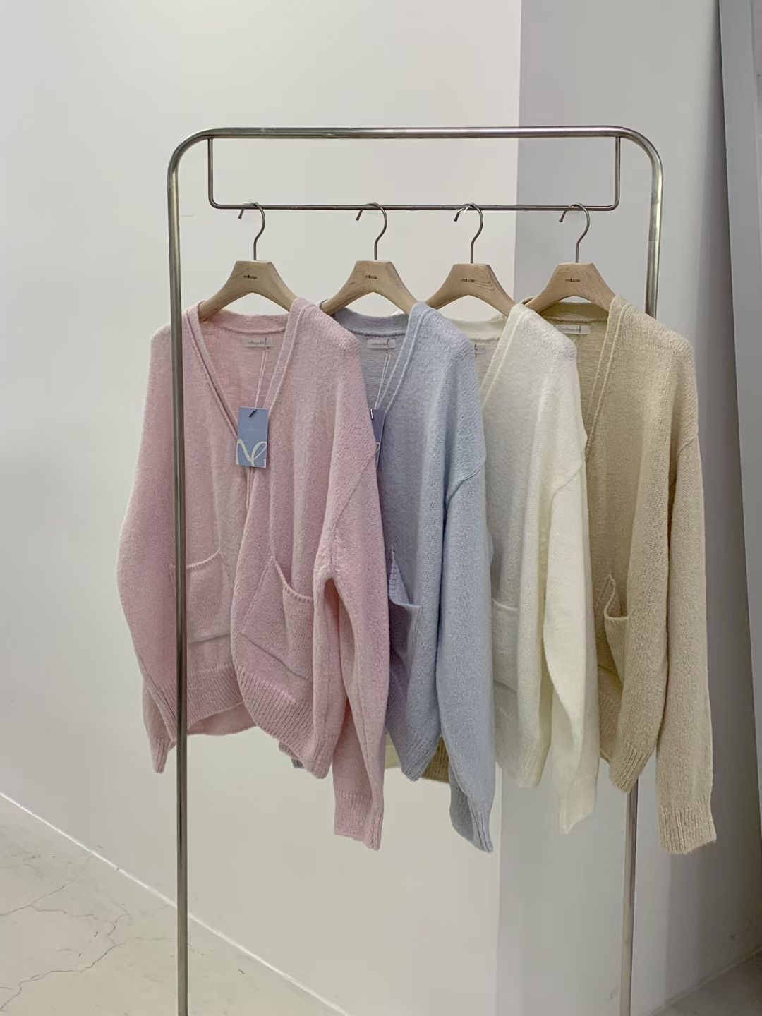 MELLOUNGE-멜라운지-T韓國直郵實拍女士新款休閑針織衫MELLOUNGE-2件起針織衫