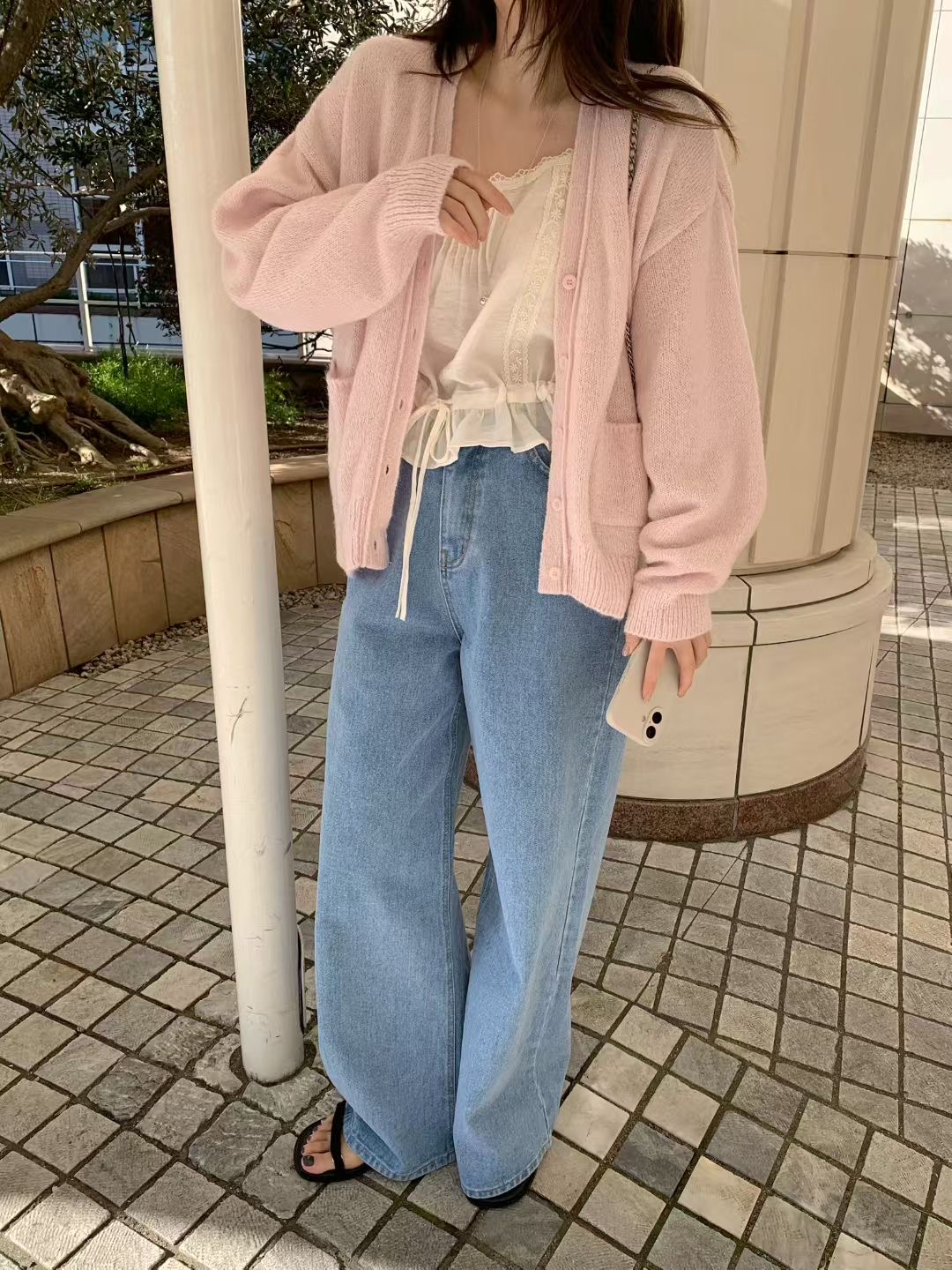 MELLOUNGE-멜라운지-T韓國東大門直郵女士新款職業吊帶背心MELLOUNGE-2件起吊帶/背心