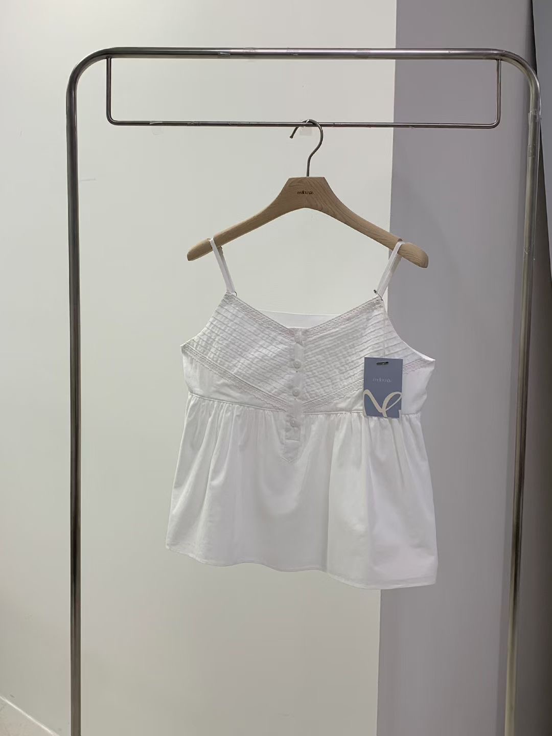 MELLOUNGE-멜라운지-T韓國直郵實拍女裝新品熱賣吊帶背心MELLOUNGE-2件起吊帶/背心圖色1