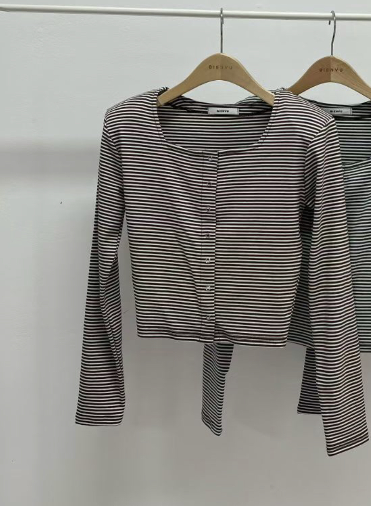 BIENVU韓國東大門代購女裝新品休閑推薦熱賣時尚26春夏針織衫BIENVU針織衫圖色1