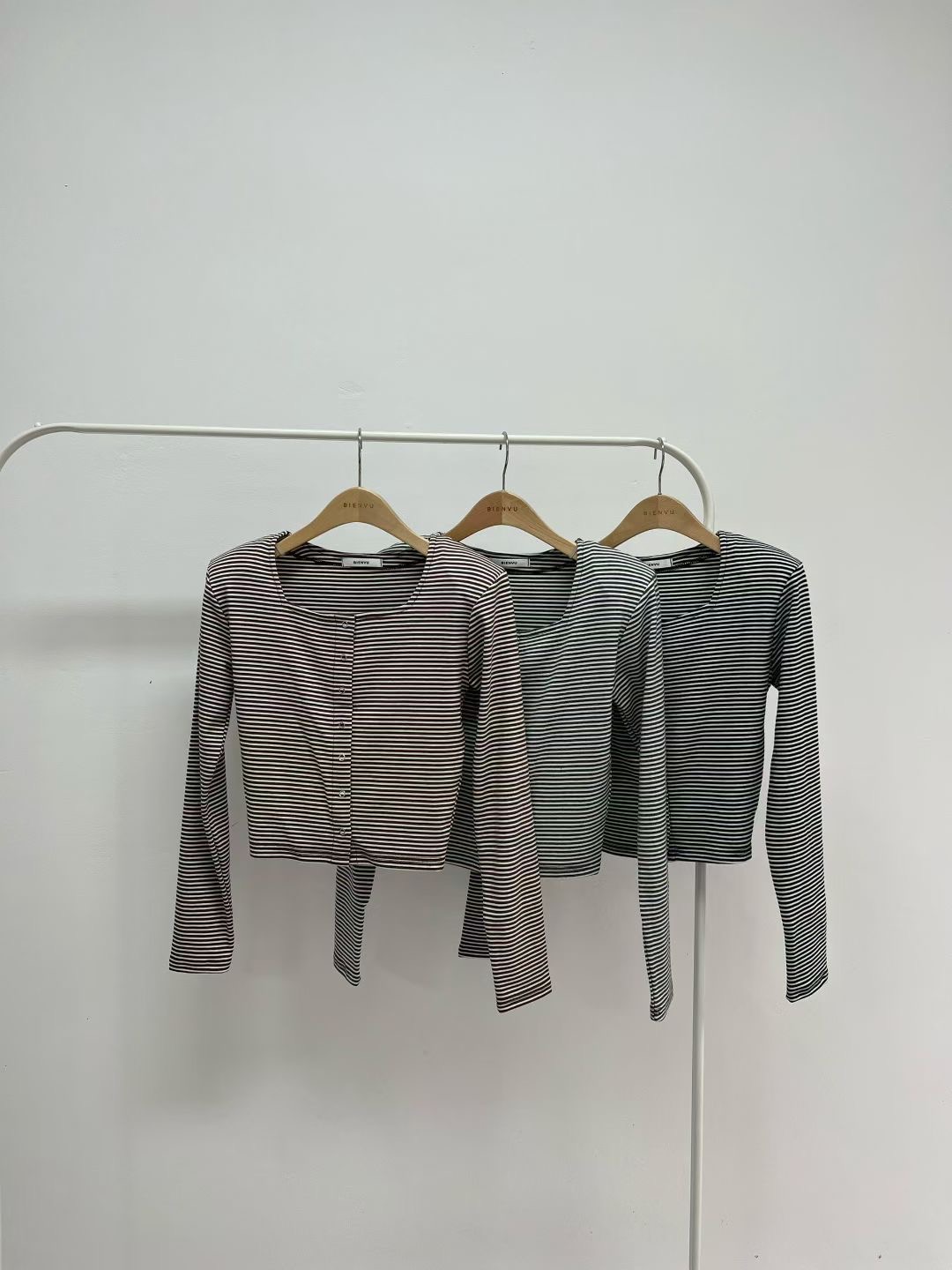 BIENVU韓國東大門代購女裝新品休閑推薦熱賣時尚26春夏針織衫BIENVU針織衫圖色2左二色