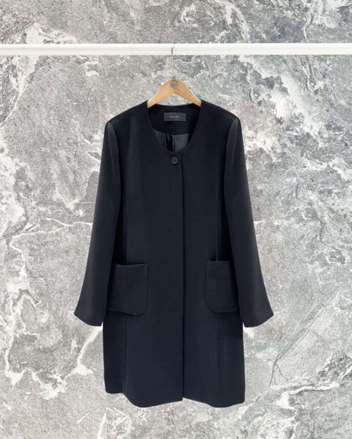 ROOKIE BUD韓國代購女裝新品休閑熱賣職業人氣中長款大衣ROOKIE BUD-P中長款大衣圖色1