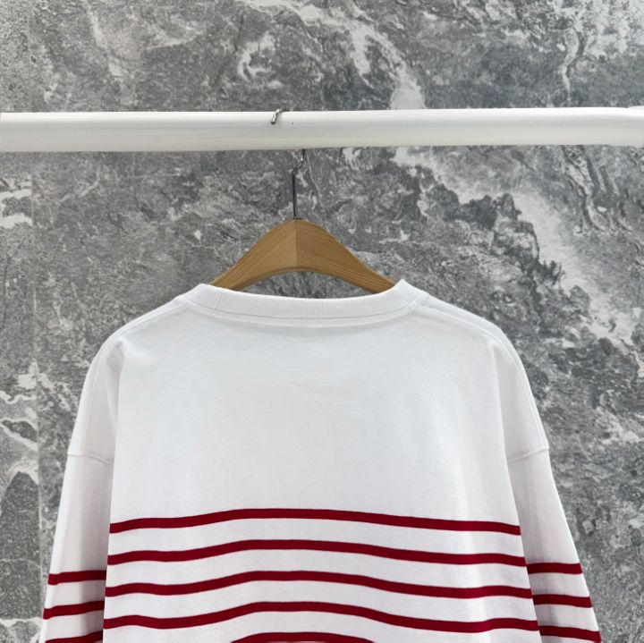 ROOKIE BUD韓國直郵女士新品職業時尚人氣26春夏長袖T恤條紋ROOKIE BUD-P長袖T恤