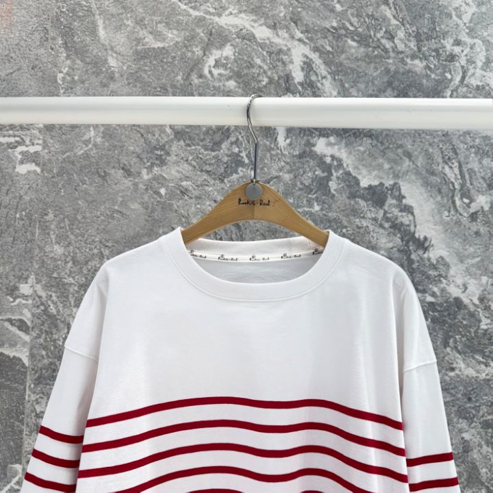 ROOKIE BUD韓國直郵女士新品職業時尚人氣26春夏長袖T恤條紋ROOKIE BUD-P長袖T恤