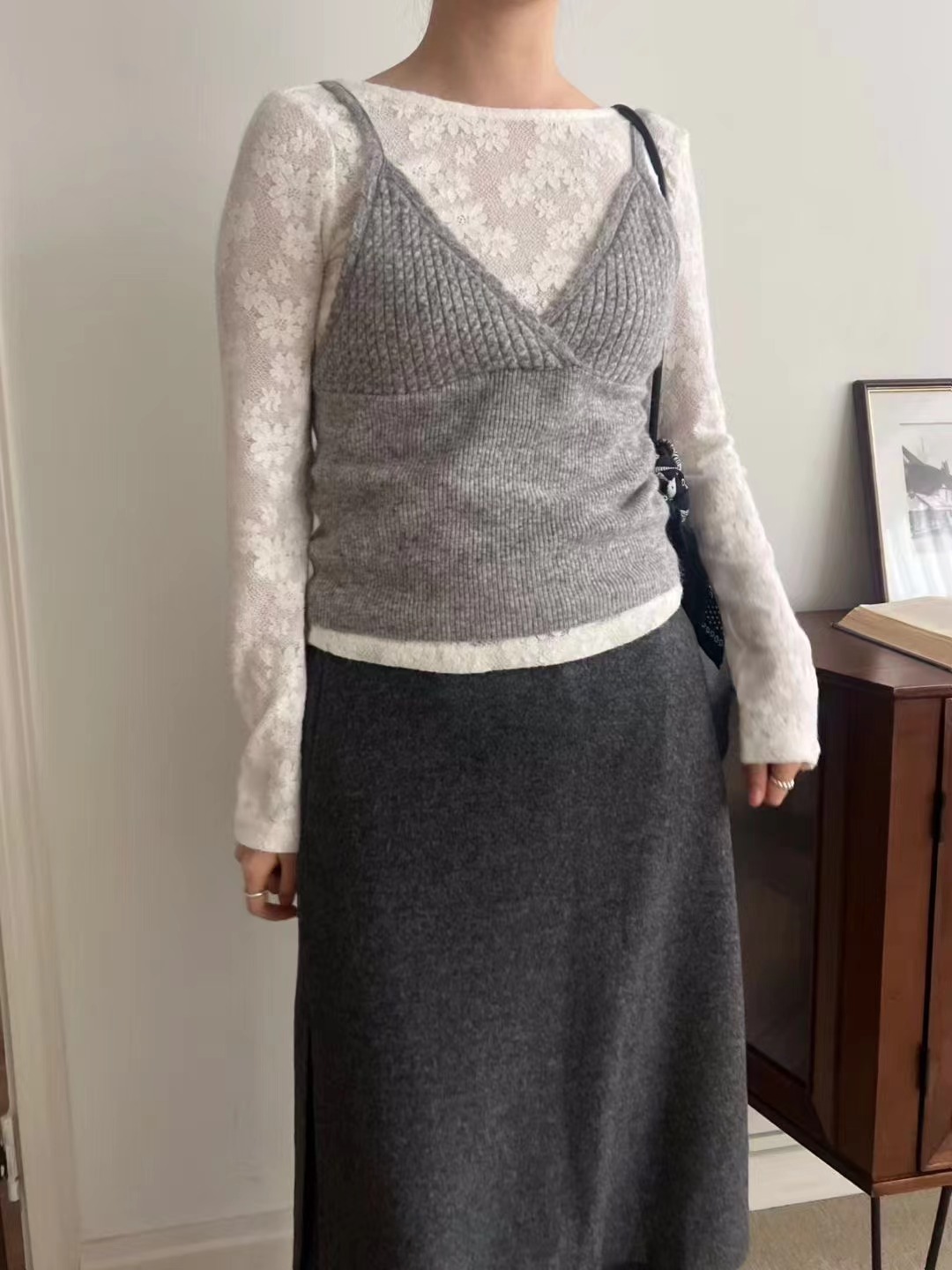 ALOHA-OT韓國東大門直郵女士新款職業時尚吊帶背心不含內搭ALOHA-OT吊帶/背心