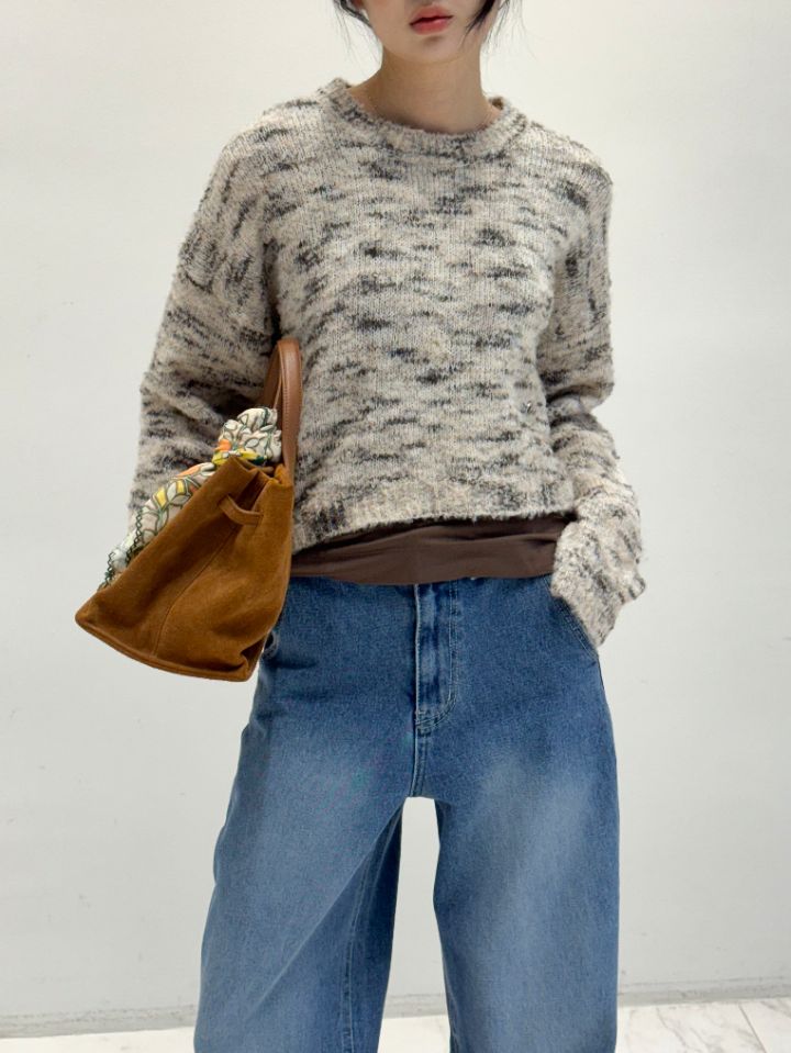 ROOKIE BUD韓國代購女士新品時尚人氣職業熱賣推薦針織衫ROOKIE BUD-P針織衫圖色3