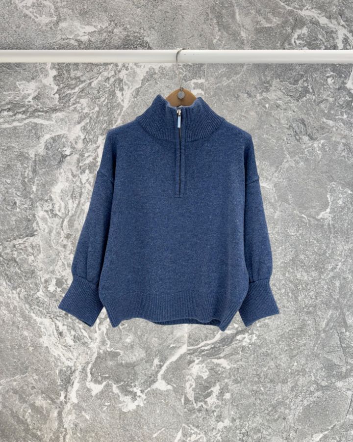 ROOKIE BUD韓國東大門代購女裝新品熱賣職業針織衫羊毛拉鏈ROOKIE BUD-P針織衫圖色2