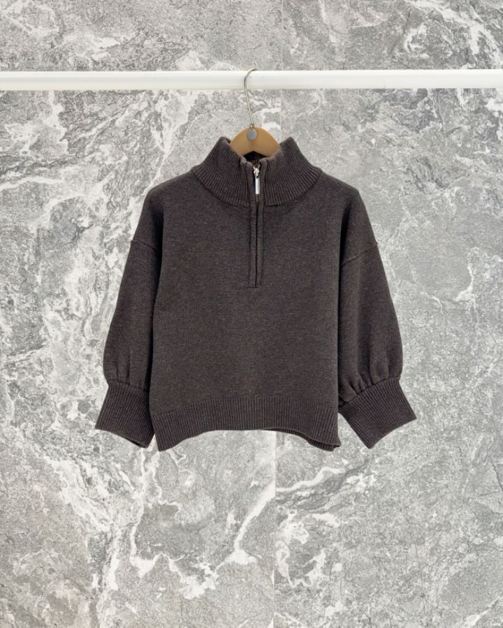 ROOKIE BUD韓國東大門代購女裝新品熱賣職業針織衫羊毛拉鏈ROOKIE BUD-P針織衫圖色3