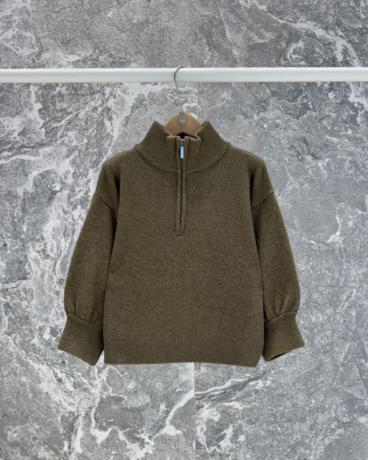 ROOKIE BUD韓國東大門代購女裝新品熱賣職業針織衫羊毛拉鏈ROOKIE BUD-P針織衫圖色4