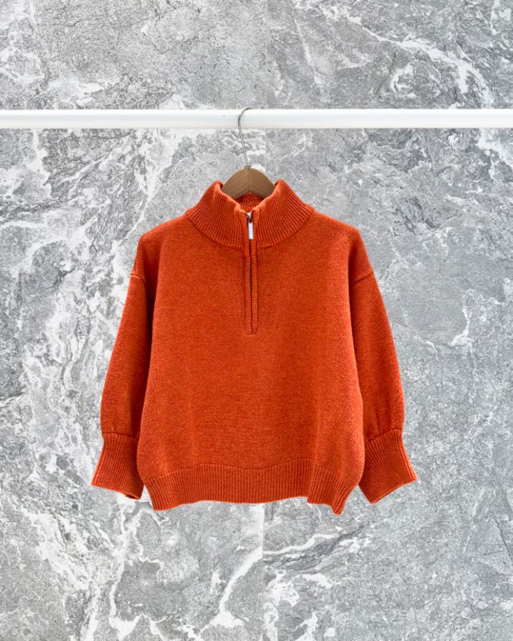 ROOKIE BUD韓國東大門代購女裝新品熱賣職業針織衫羊毛拉鏈ROOKIE BUD-P針織衫圖色5