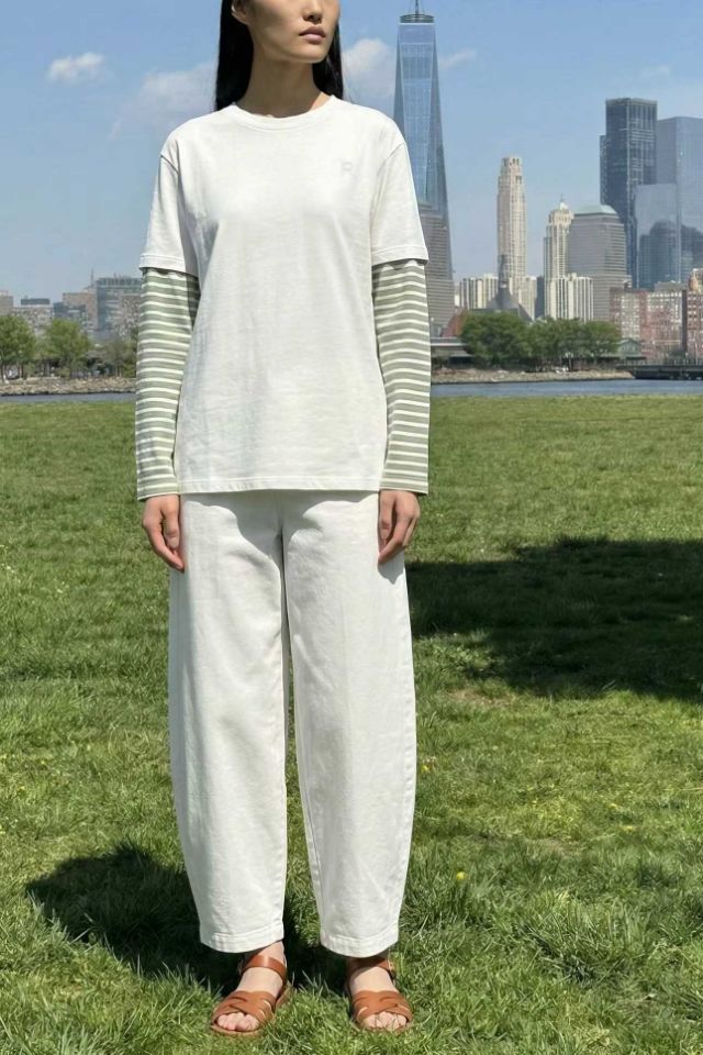 ROOKIE BUD韓國直郵實拍女士新品熱賣時尚人氣長袖T恤條紋ROOKIE BUD-P長袖T恤