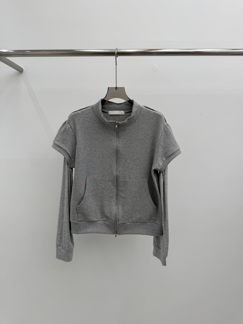 SEARE/PRETZEL韓國東大門代購女士新品人氣26春夏衛衣拉鏈SEARE/PRETZEL衛衣圖色1