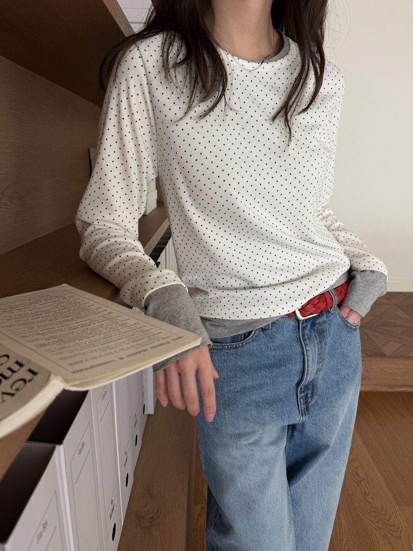 ATHEA韓國直郵女士新品人氣26春夏推薦熱賣休閑時尚長袖T恤ATHEA長袖T恤圖色2