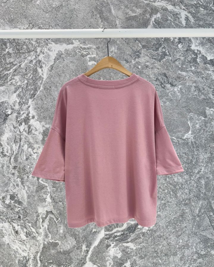 ROOKIE BUD韓國直郵女裝新品推薦熱賣26春夏休閑職業T恤ROOKIE BUD-PT恤