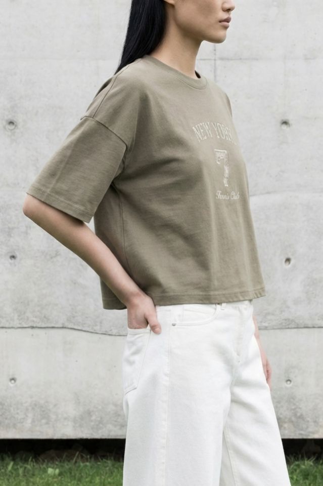 ROOKIE BUD韓國直郵女裝新品推薦熱賣26春夏休閑職業T恤ROOKIE BUD-PT恤