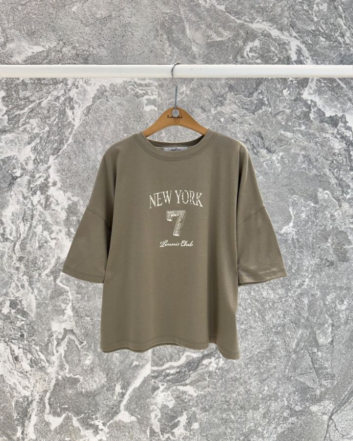 ROOKIE BUD韓國直郵女裝新品推薦熱賣26春夏休閑職業T恤ROOKIE BUD-PT恤圖色2