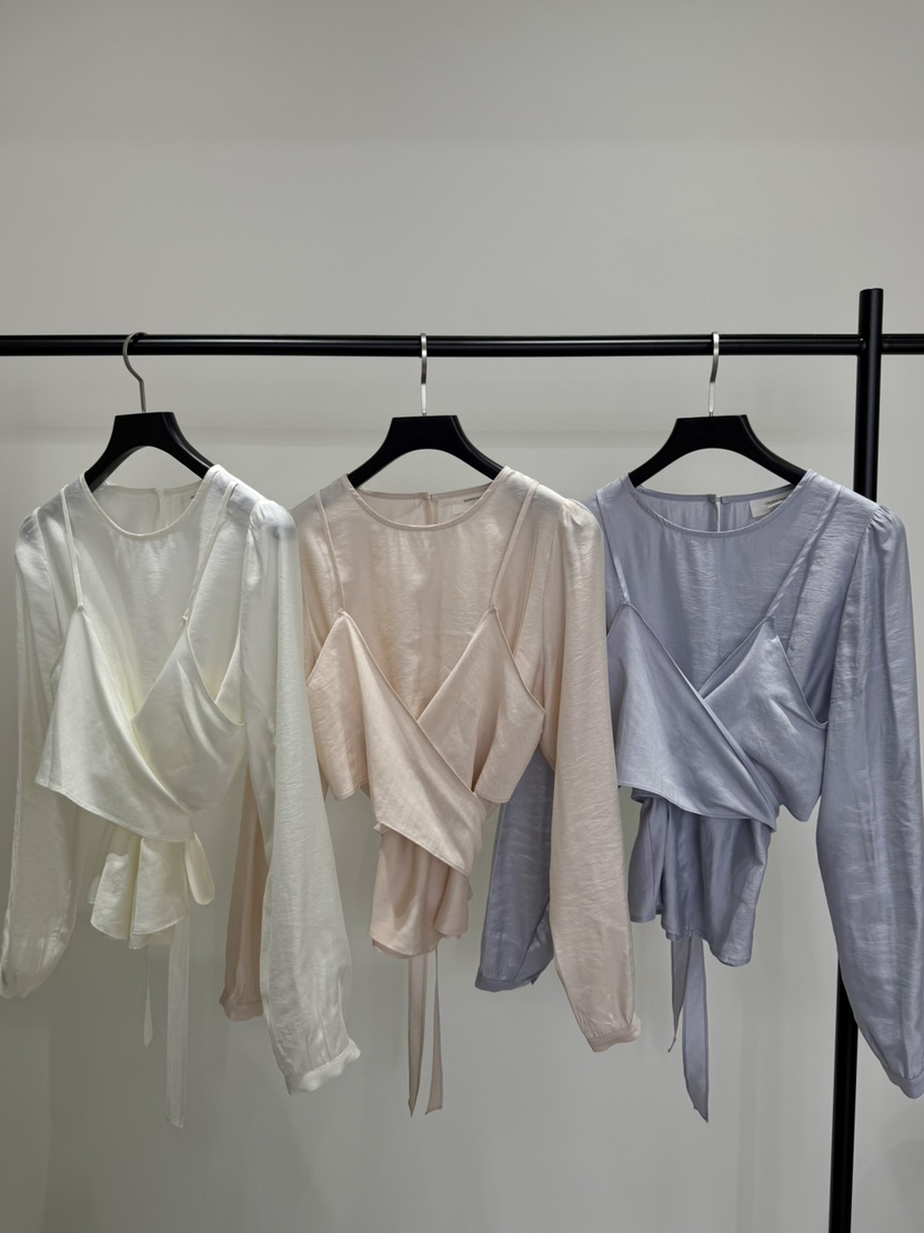 GALERIE NUIT韓國東大門代購女士新款熱賣26春夏襯衫蕾絲衫GALERIE NUIT襯衫/蕾絲衫