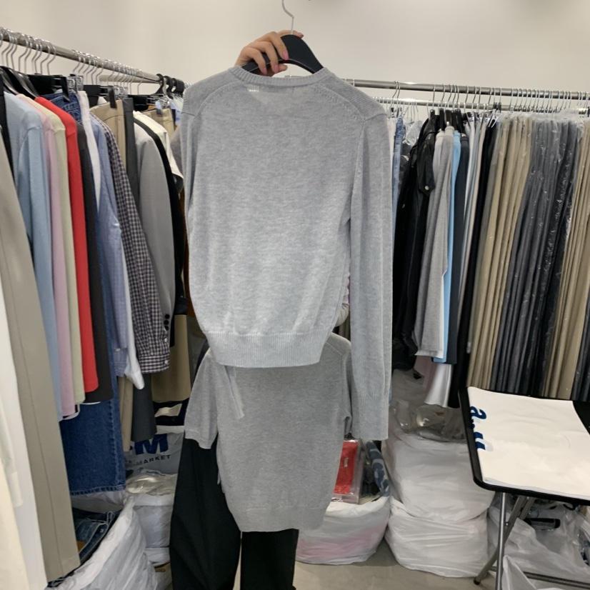 THE SECOND GROW東大門實拍女士新款推薦休閑針織衫開衫THE SECOND GROW針織衫