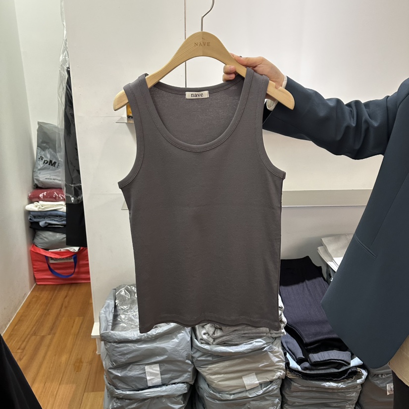 NAVE東大門代購女士新品休閑推薦熱賣時尚人氣職業吊帶背心NAVE吊帶/背心圖色2
